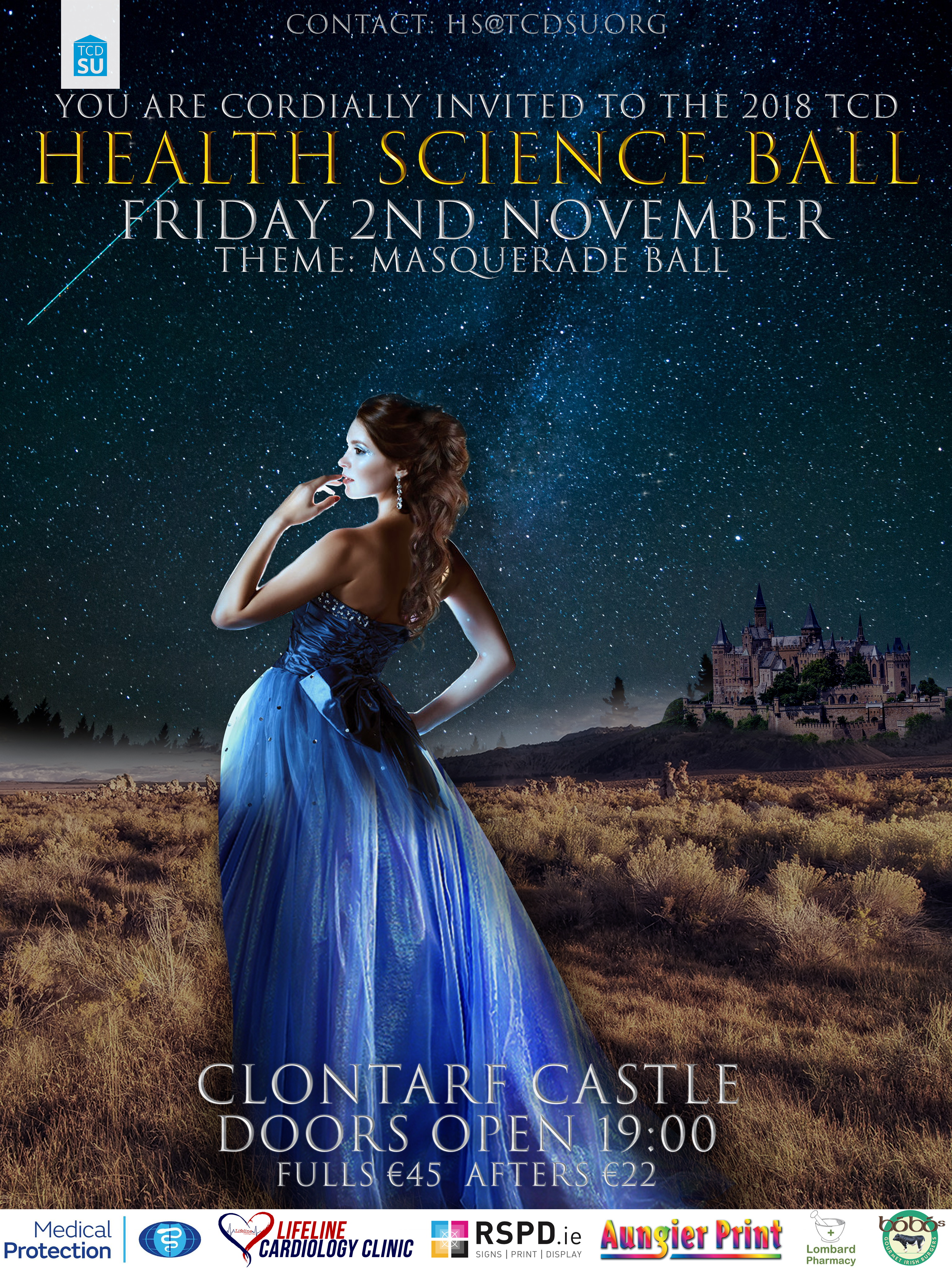 Trinity College Dublin Health Science Ball